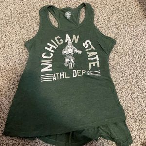 Michigan State tank top